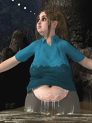 Chubby old slut addicted to doggy-style sex takes her muscled son`s shlong